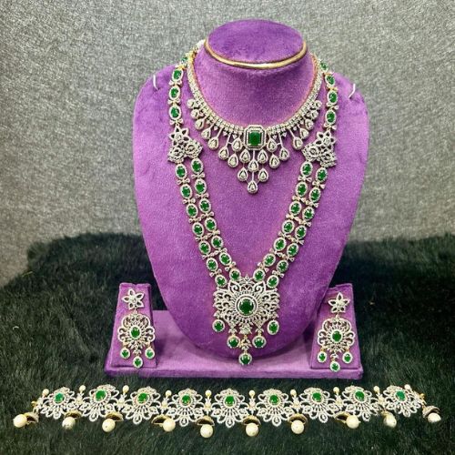 Emerald Grace Bridal Set