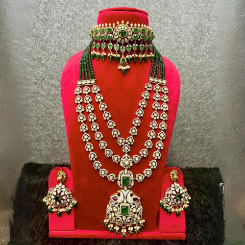 Emerald Royalty Bridal Set