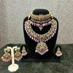 Bridal Lavender Necklace Set