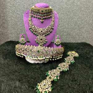 Emerald Royalty Bridal Set