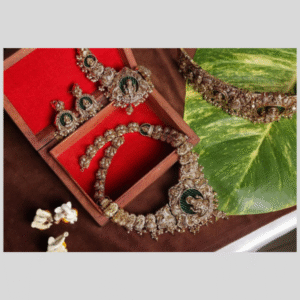 Antique Lakshmi bridal jewellery