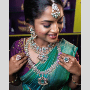 Emerald Royalty Bridal Set