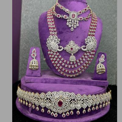 Royal American diamond Bridal Jewellry Set