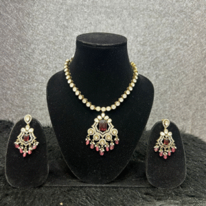 Red Mossanite neck piece