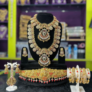 Unique Coral Antique Bridal jewellery