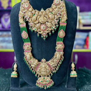 Exclusive Green bead Handmade silver jewellery