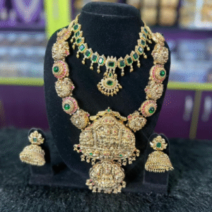 Grand Lakshmi handmade silver jewellery
