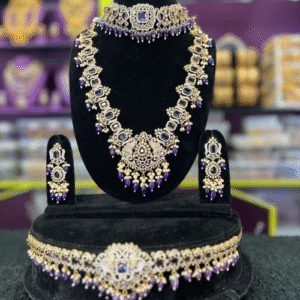 Purple Victorian jewellery