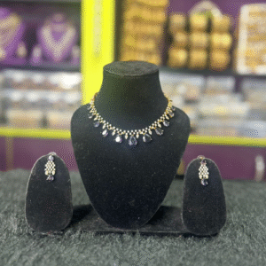 Blue minimal Victorian jewellery