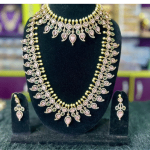 Pastel pink Victorian jewellery