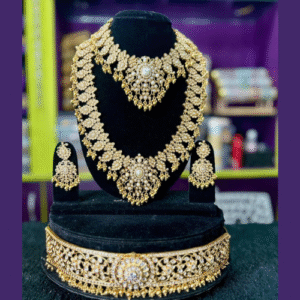 White Kemp bridal jewellery